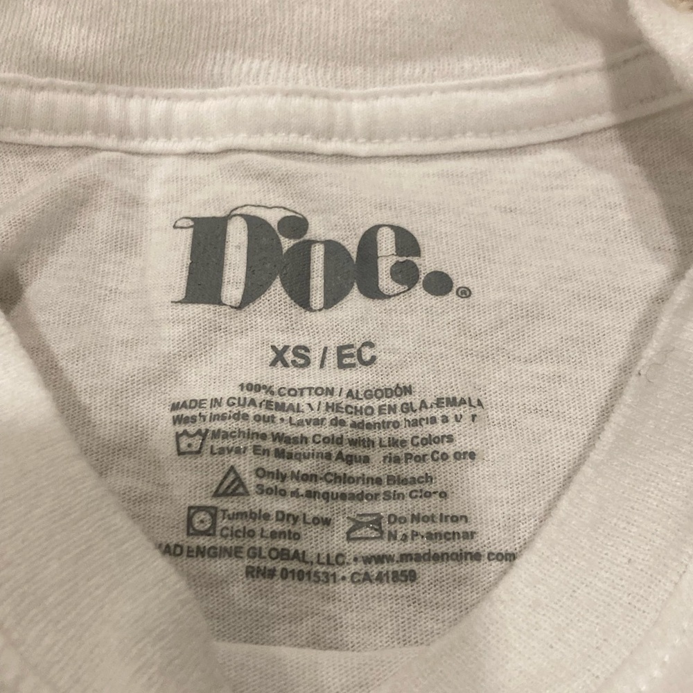 Doe “Boston Harbor Sailing Club” White Graphic T-Shirt Sz. XS- Used Excellent - Picture 4 of 4
